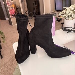 Lulus Women’s black soft boots